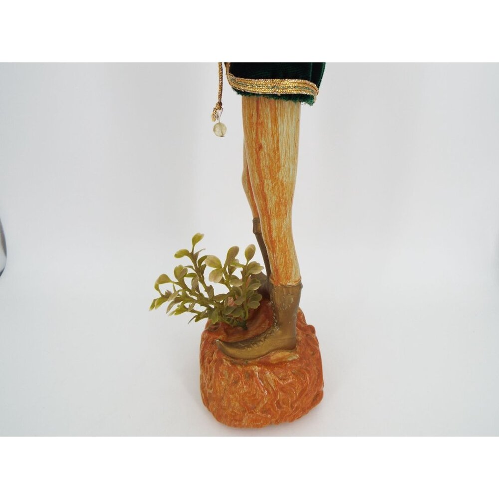 Vintage MCM Hollywood Regency 18" Pixie Elf Sculpture Figurine Hong Kong - Picture 9 of 15